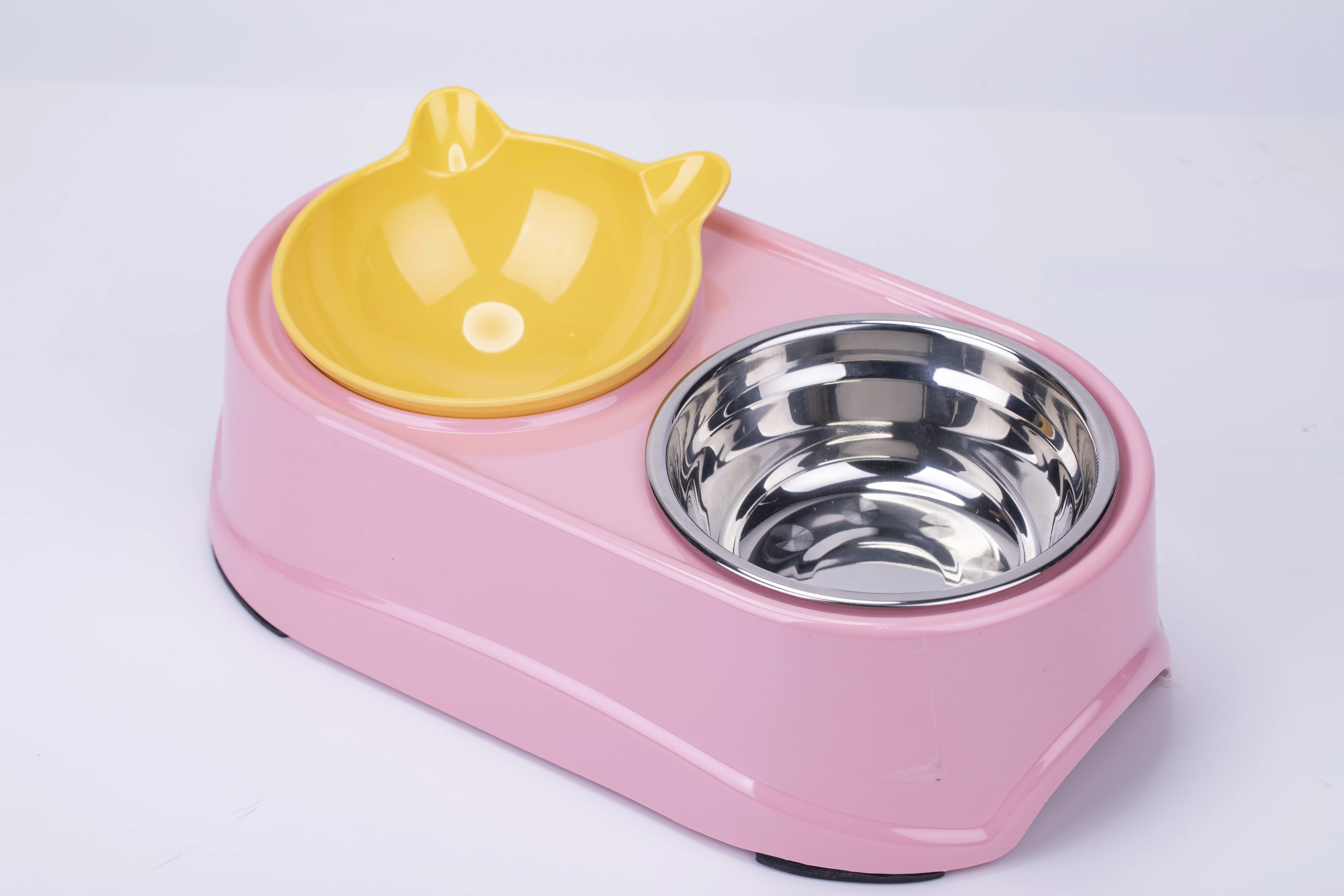 Factory Hot Sale Pet Bowl Ceramic Dog Bowl Metal Pet Bowls And