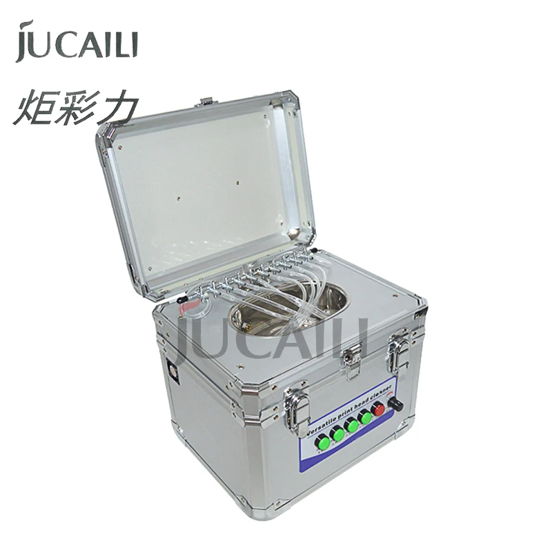 Jucaili Professional Ultrasonic Printhead Cleaner for Epson XP600 DX5 DX7 4720 I3200 I1600 Print Head Versatile Cleaning Machine