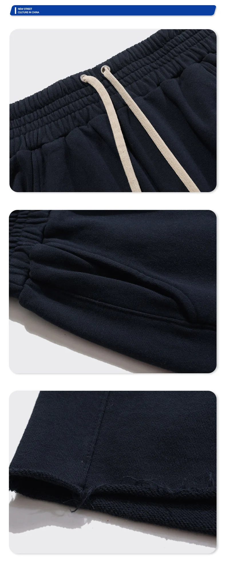 Summer Essential 100% βαμβακερό ανδρικό σορτς με τσέπες Κοντό παντελόνι γυμναστικής Αθλητικό σορτς συν μέγεθος για άνδρες136_voghion.com
