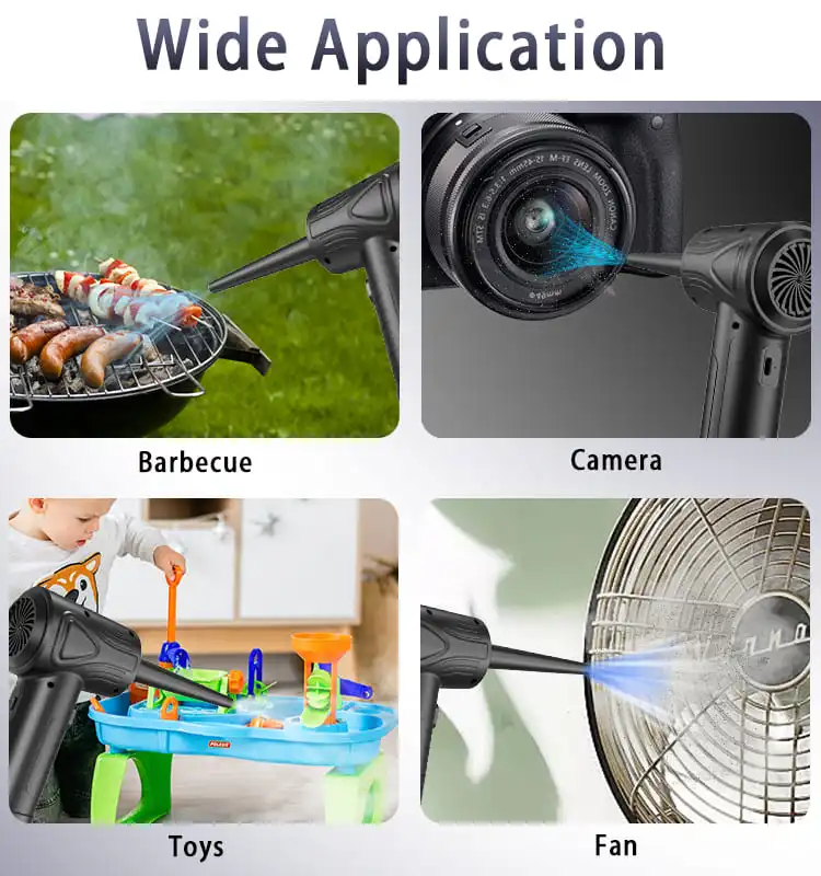 Многофункциональная Беспроводная перезаряжаемая воздушная воздуходувка 51000