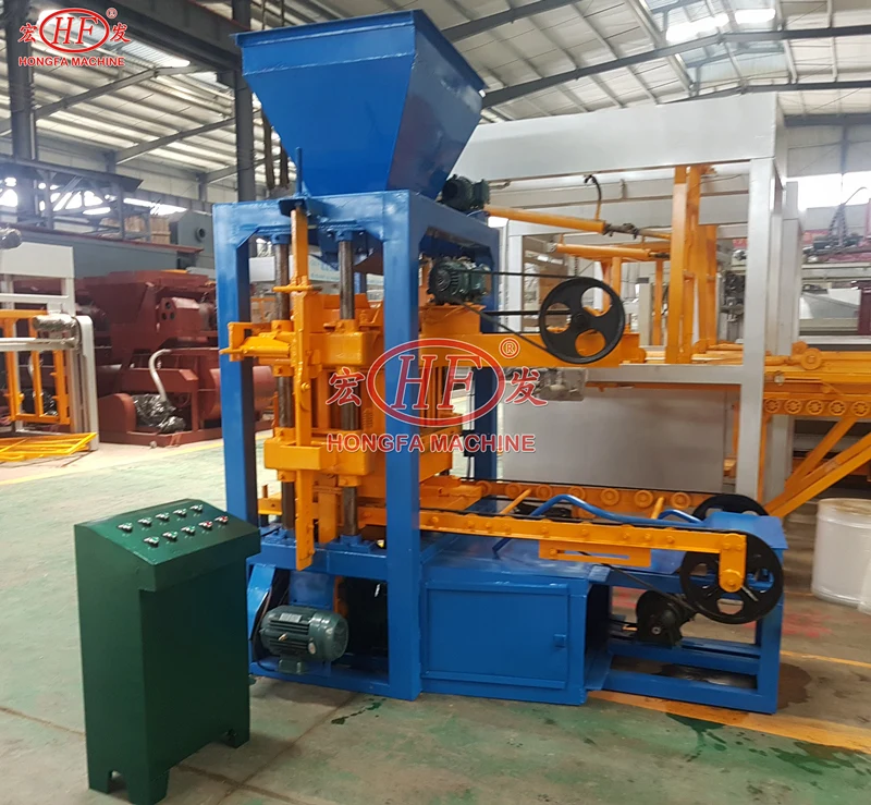 Concrete Machine Brick Block Cement Block Maker Brick Machine