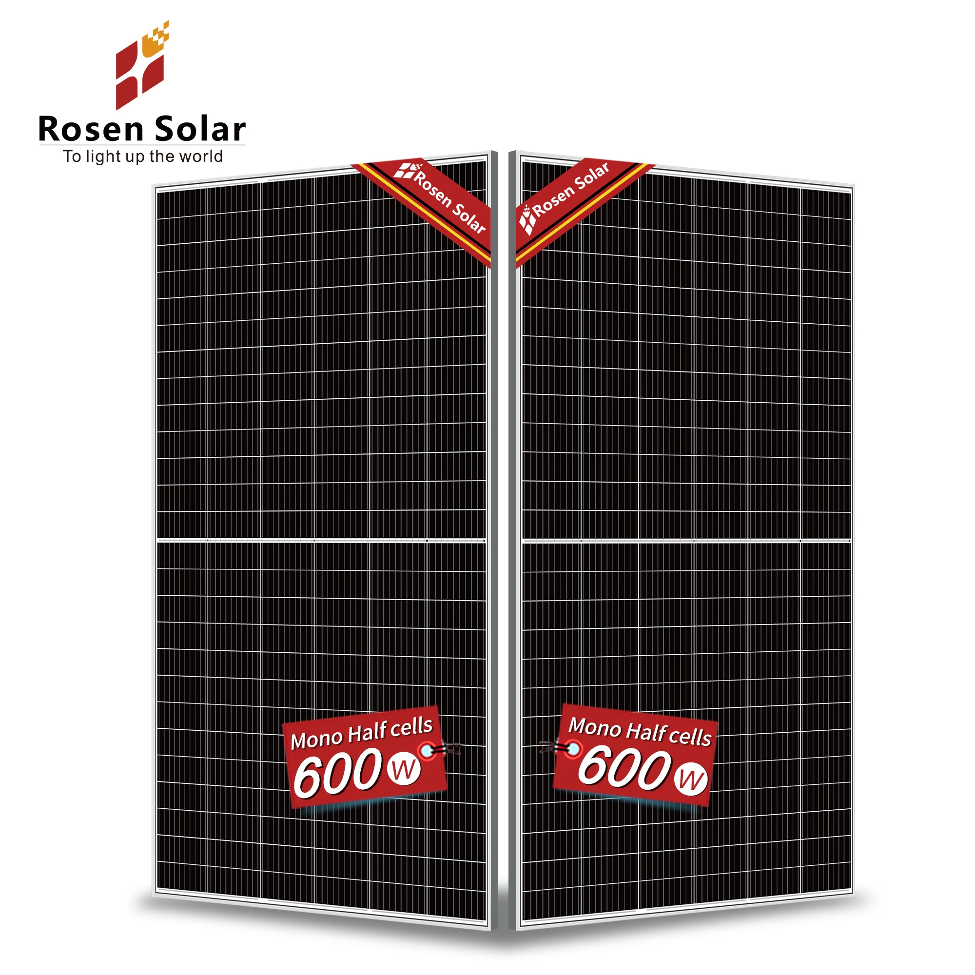 Free Shipping Solar Panel 610 W 600W Tiger Pro