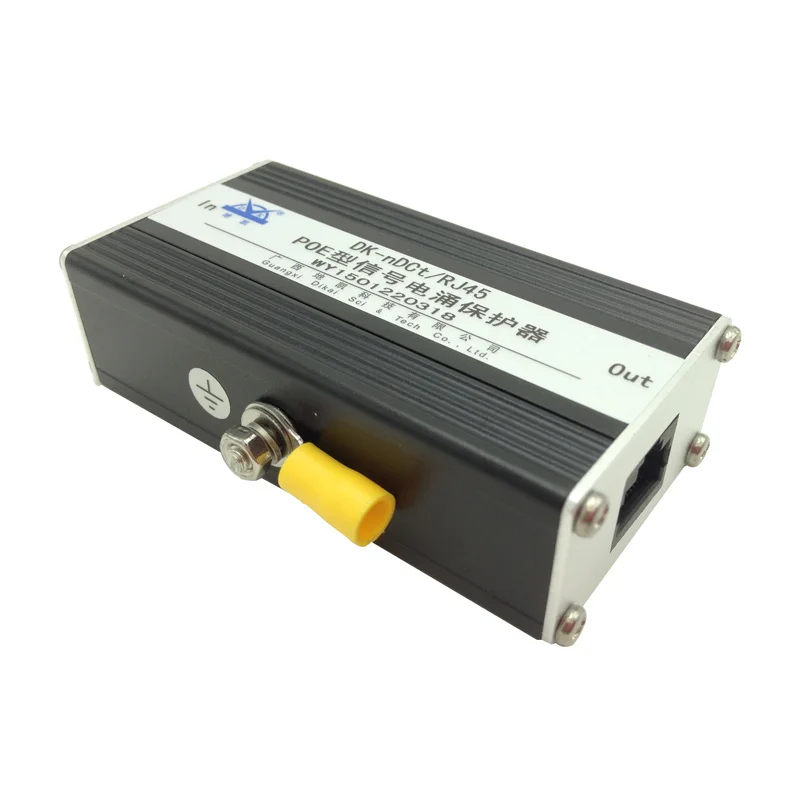 DIKAI Factory OEM Power Over Ethernet POE IP Camera Network RJ45 Surge Protective Device