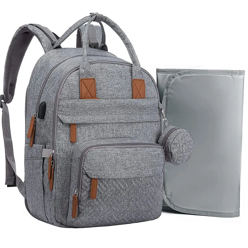 Wholesale Custom Large Capacity Mummy Nappy Bag For Mommy Nappy Bag