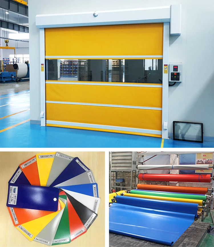 product factory warehouse door fast speed opening and closing-0