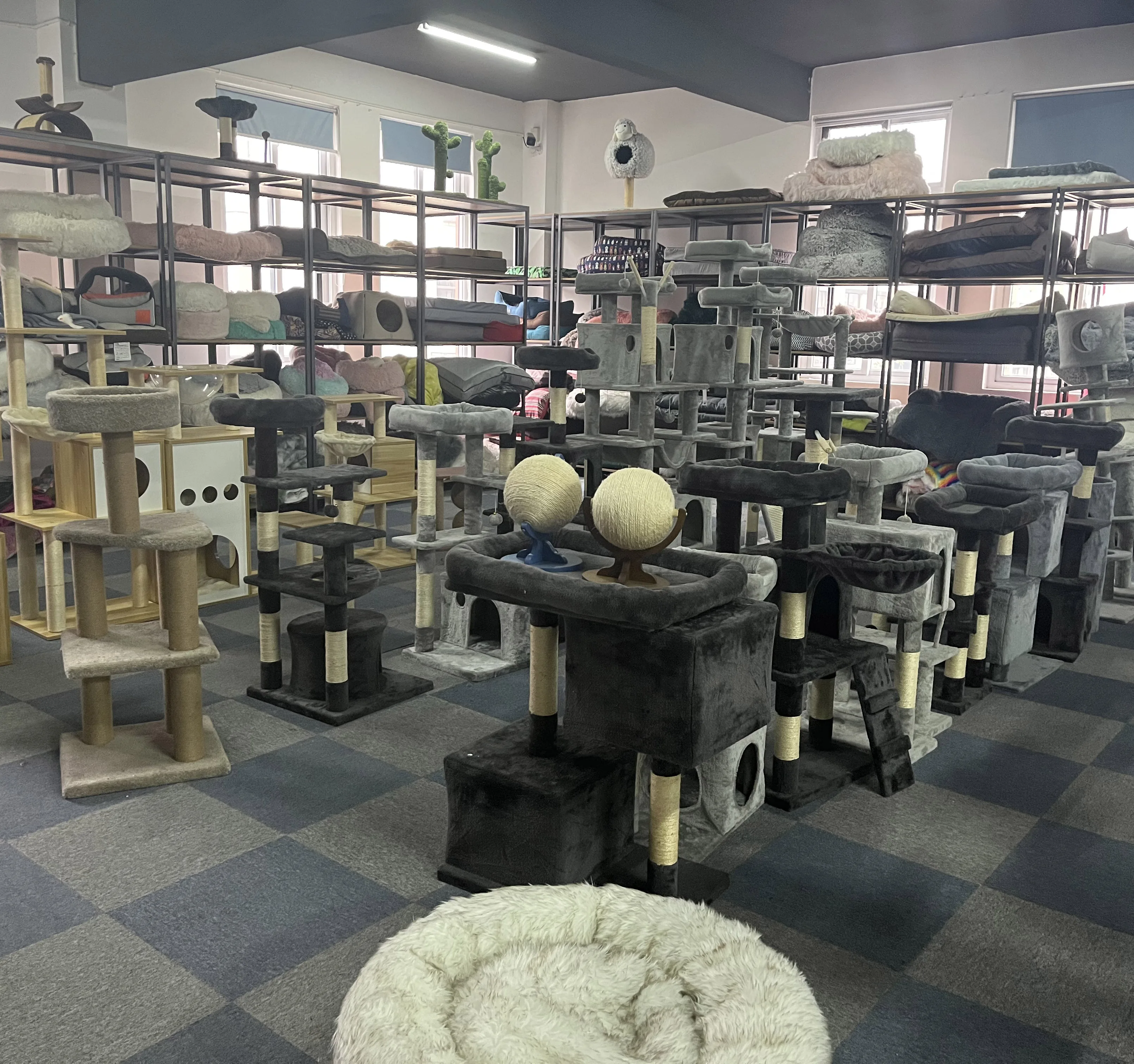 Modern Cat House And Stand With Sisal Post And Space Capsule Buy