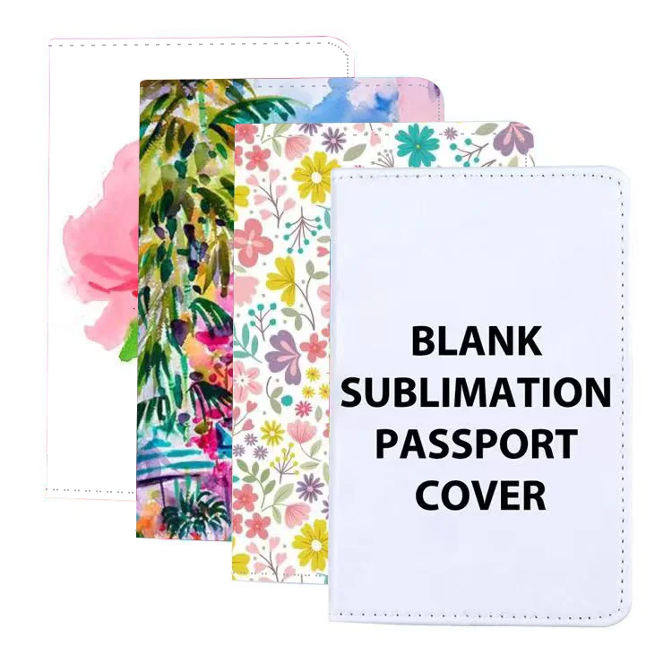 Sublimation Passport Cover Blanks,Custom Design Printed Pu Leather