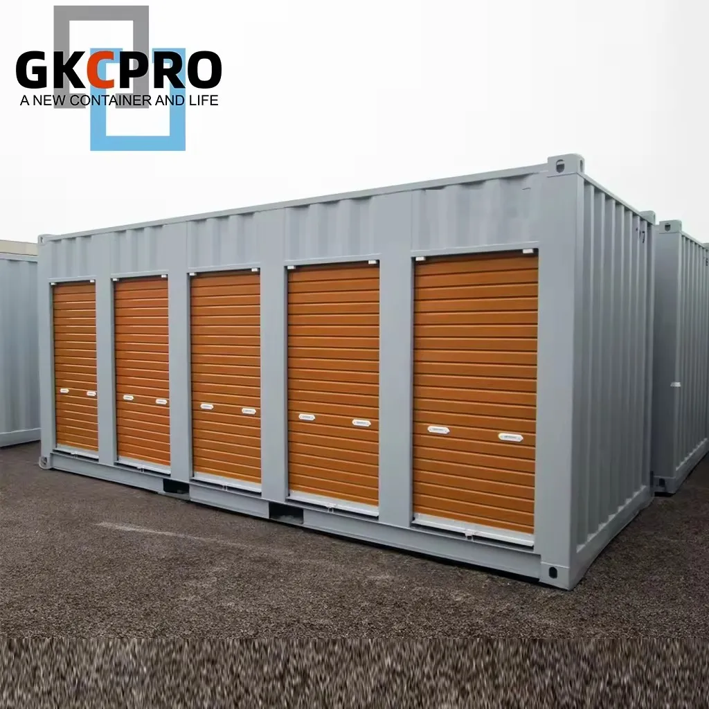 Large Self Storage Units Heavy-Duty Construction Shipping Container with Side Door