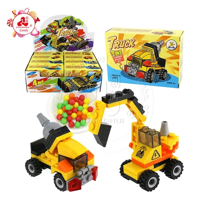 building block toys candy
