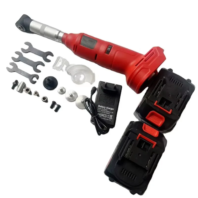 600 Вт микро-угловая шлифовальная машина с литиевой батареей беспроводной 90-градусный колено керамическая плитка полировальная гравировальная