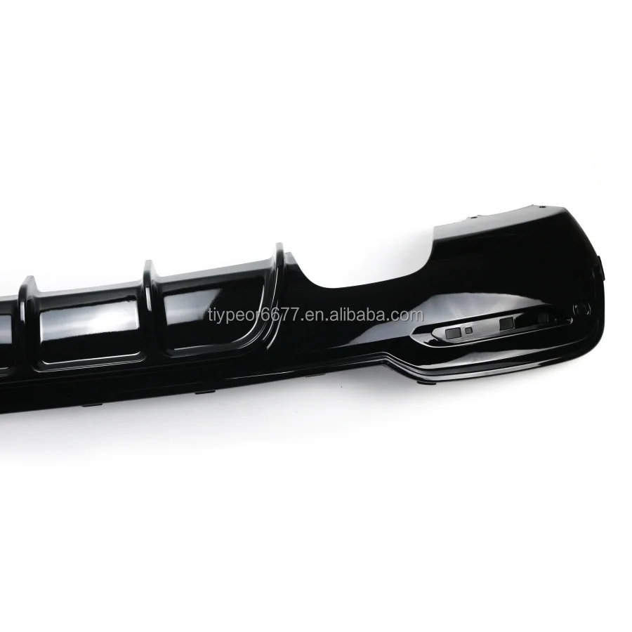 product rear bumper diffuser lip rear lip compatible for bmw 3 series f34 2013   2022 320i 330i 318i car styling m sport-5