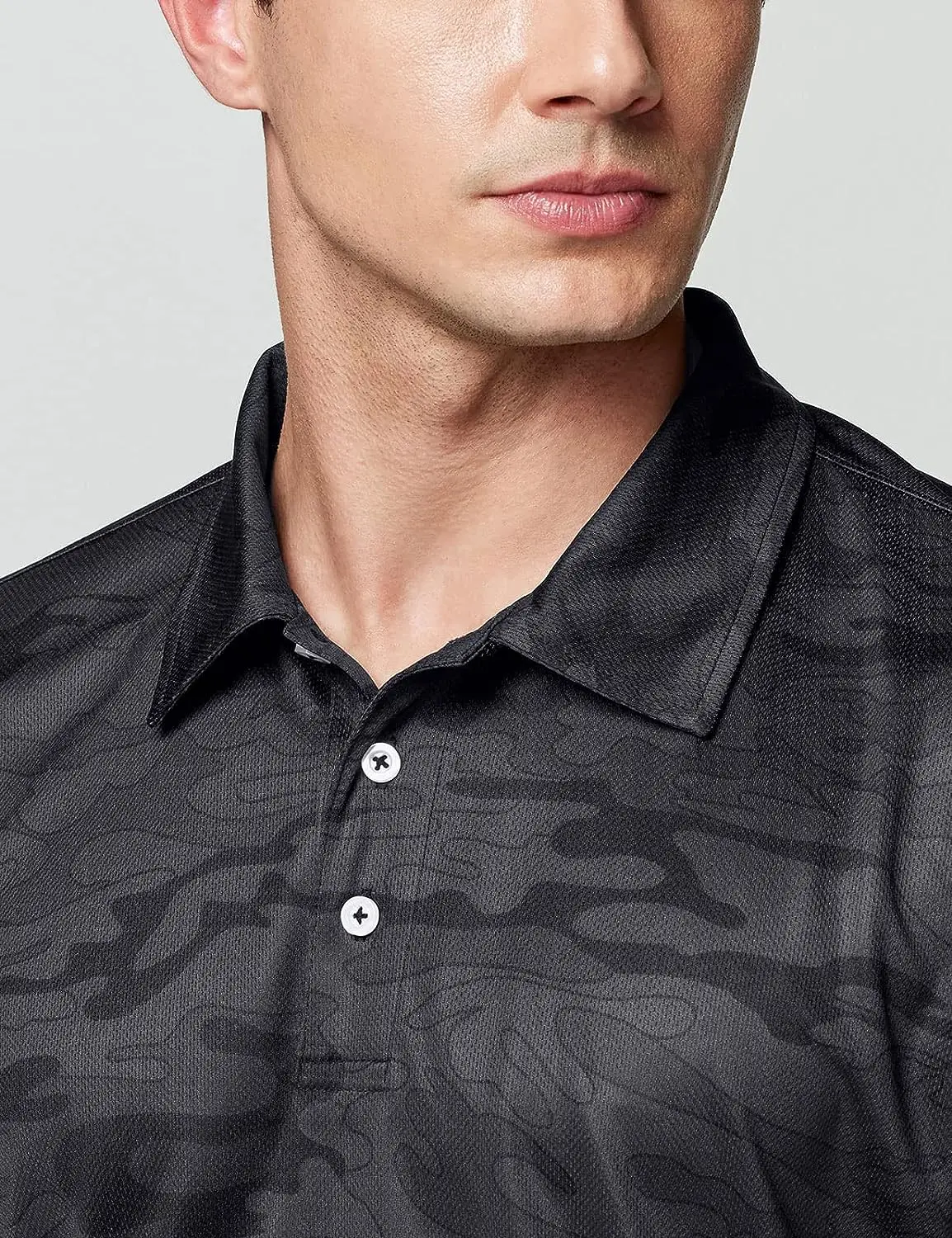 Custom Sublimation Golf Polo Shirt Polyester Spandex Athletic