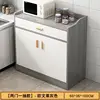 [Two doors, one drawer] Gray + White 60cm