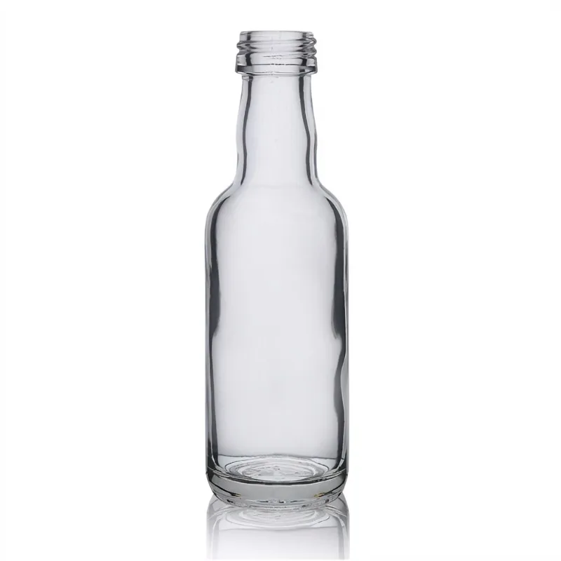 20 Mini Bottiglie Di Alcol In Plastica PET Da 60 Ml – Vuote, Riutilizzabili, Con Tappo A Vite – Kit Con Imbuti E Spazzola – Ideali Per Festa, Matrimonio, Picnic, Camping - 5