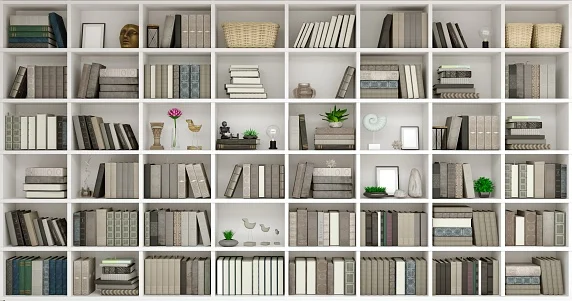 Modern Minimalist Design  Customized Book Display Furniture Cabinet Wooden Bookcase  Bookshelf