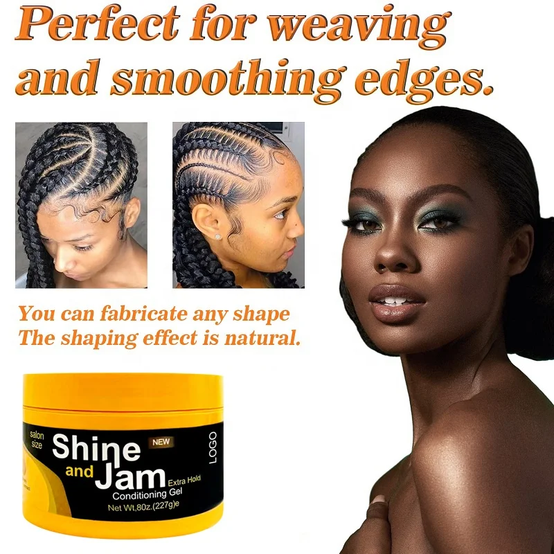 Wholesale Natural Women Edge Control Styling Braiding Jam Gel Loc N ...