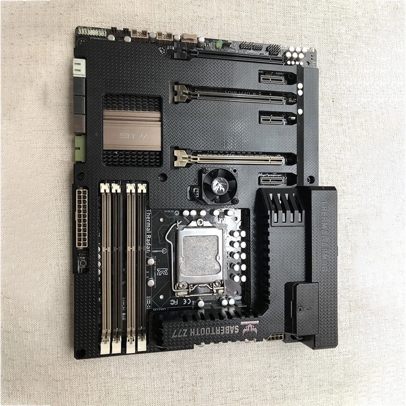 TUF SABERTOOTH Z77 For ASUS ATX Desktop Motherboard Z77 LGA 1155 Supports  Core i7/i5/i3 High Quality Fully Tested Fast Shi