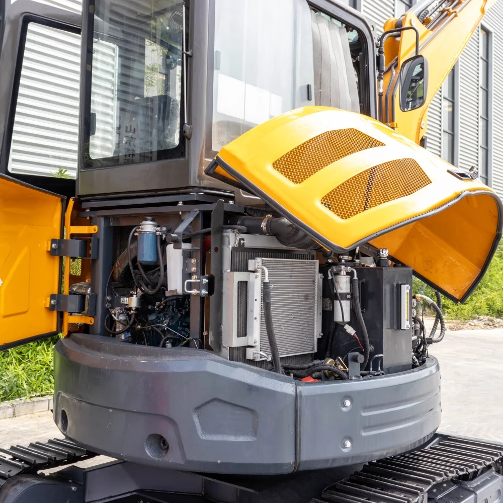 product canada best selling 35ton 4 ton cabin excavator cheap price mini pelle epa approved-18