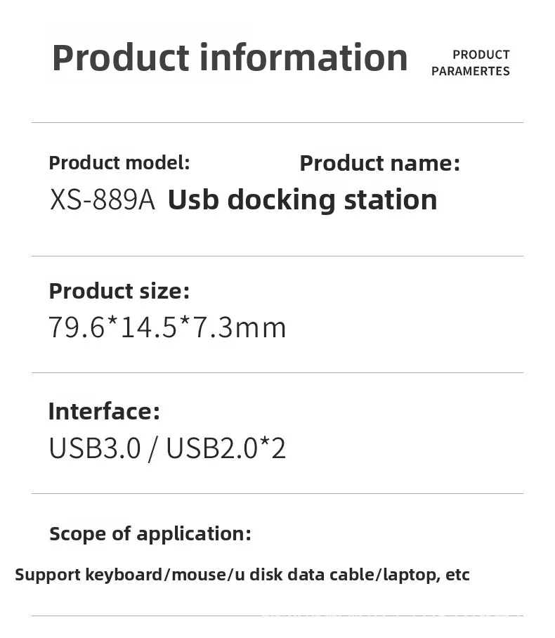 Hub di estensione USB a 4 porte, adattatore multiporta wireless, espansore multiporta USB aggiuntivo, splitter USB per laptop, PC e computer._voghion.com