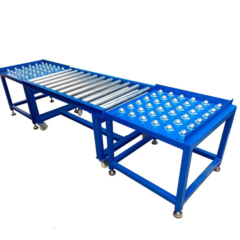Non-Powered And Easy To Move Universal Ball Table Roller Conveyor