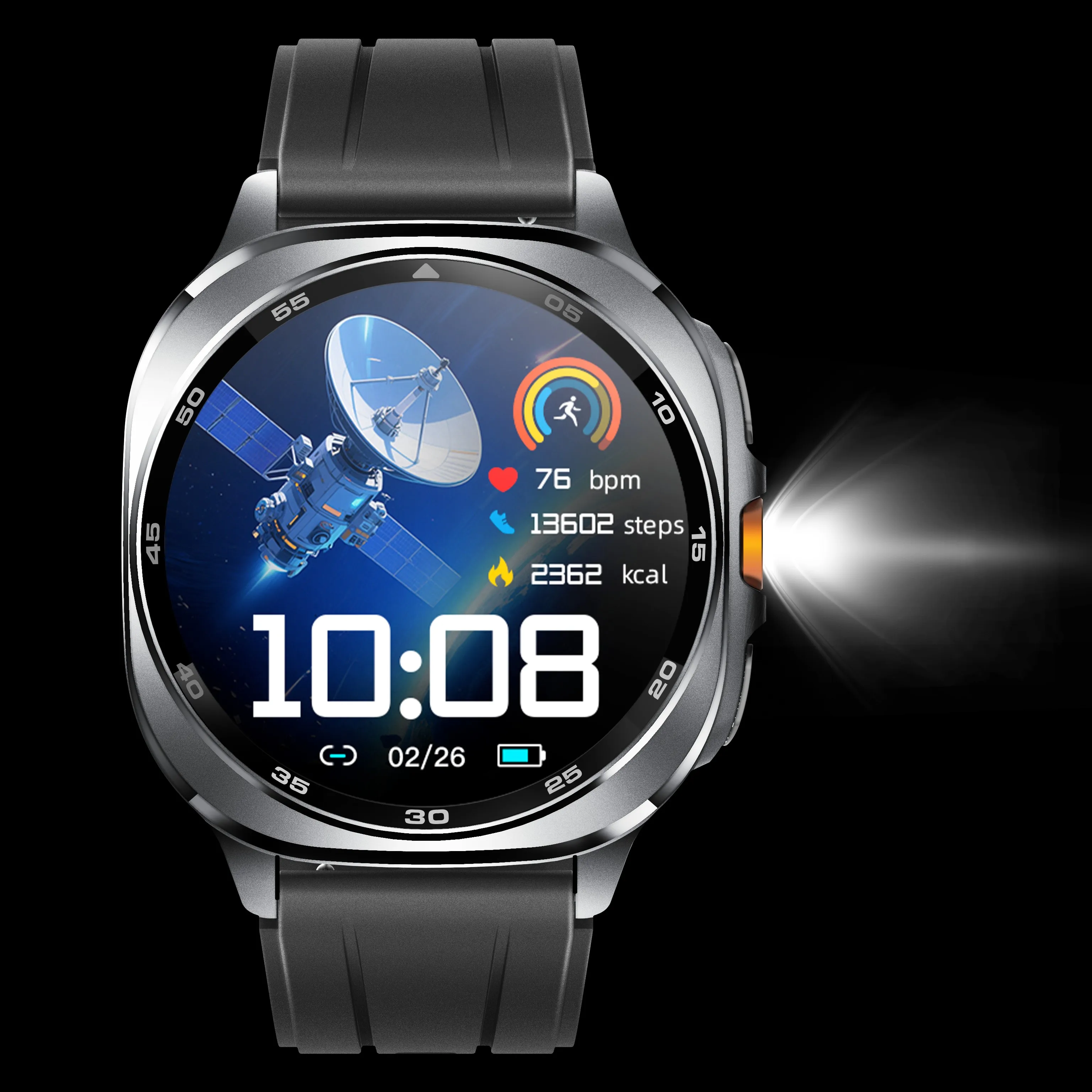 TS400 Outdoor Smart GPS Watch GPS Beidou 128 Sports Modes