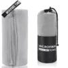 Light gray cylindrical bag