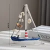 Small shell boat lighthouse