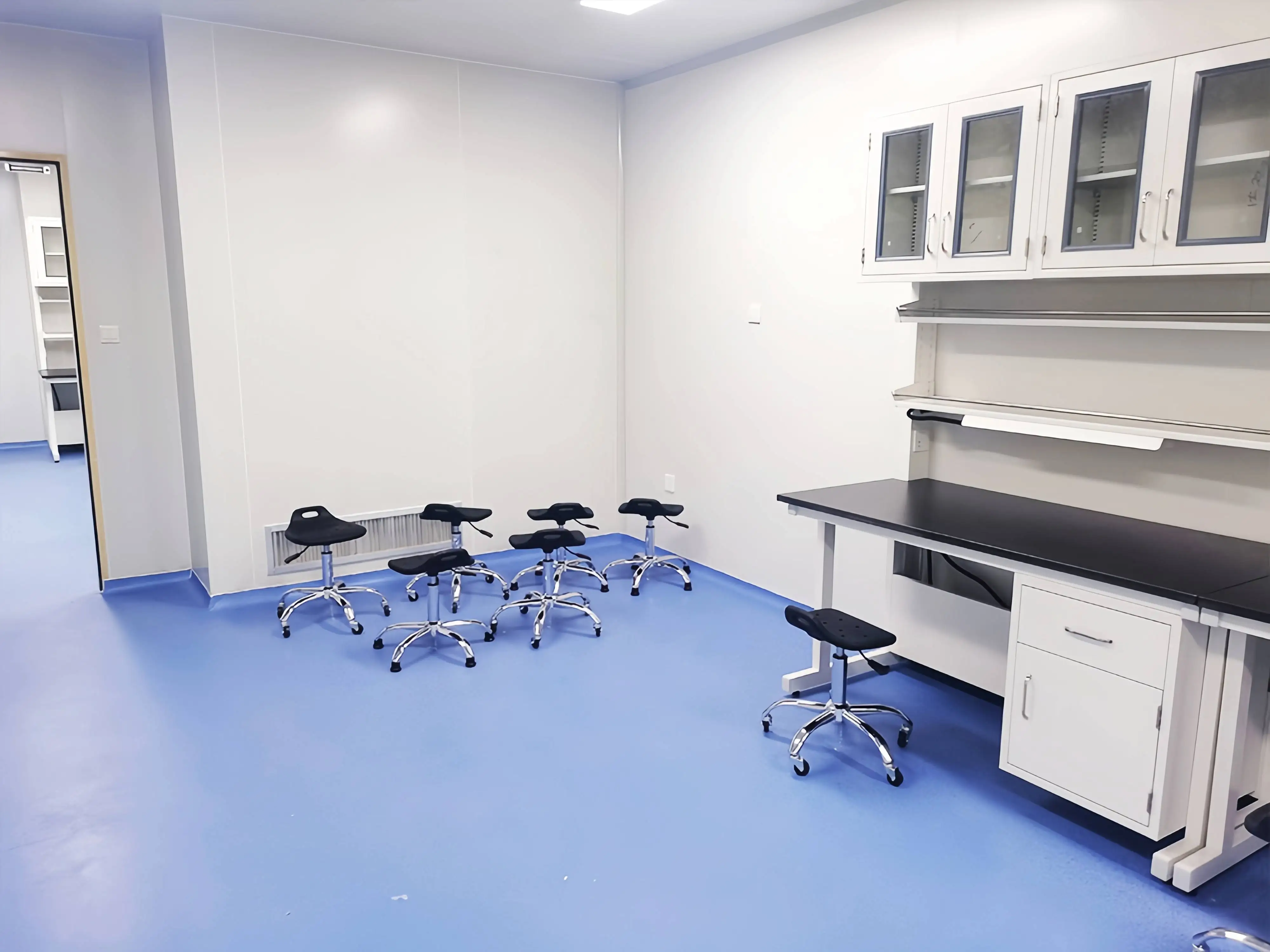 H-frame Modular Workstation Lab Clean Bench Furniture for Science and Medical Side Cosmetic Laboratory Furniture Tables