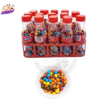 Cola Bottles Mini Icing Colored Sweet Chocolate Chip Chocolate Ball Candies