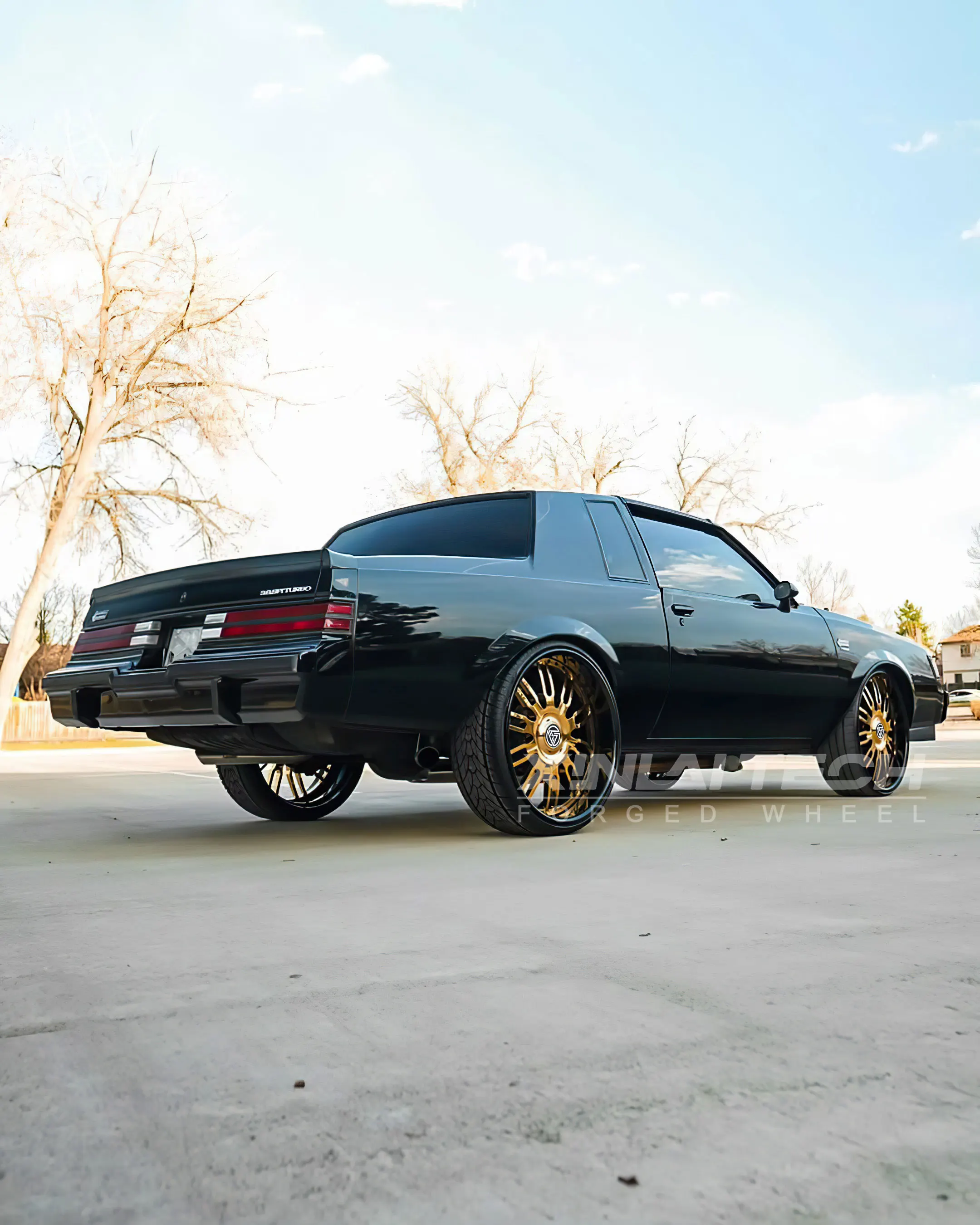 XL 2-piece Custom Forged Wheel Deep Concave Chrome Gold 5x120 5x112 5x114.3 17-24 Inch Wheel Rim for Dodge Chevy - Image 6