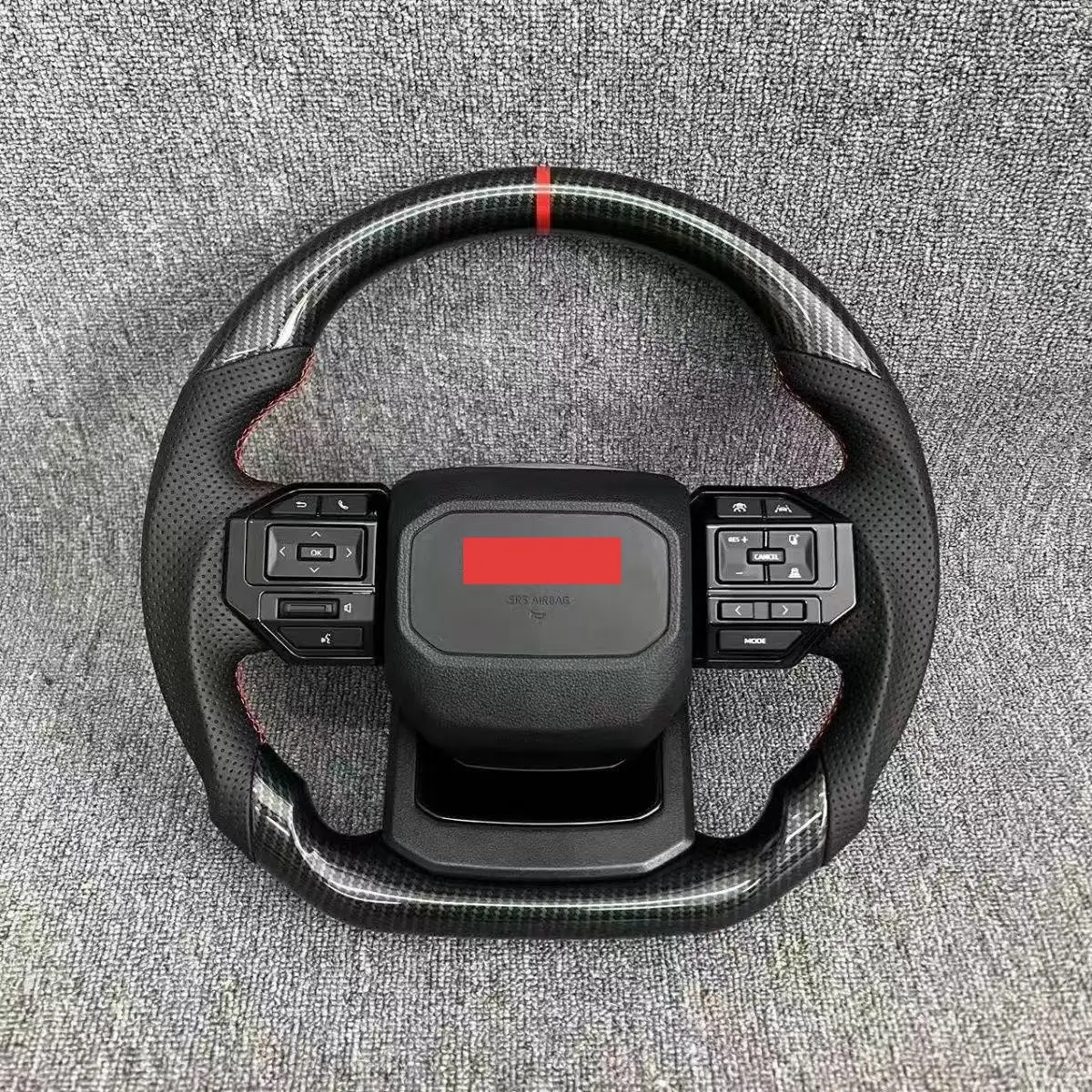 Lenkradbezug Für Toyota Land Cruiser Prado 250 2023-2025 - Handgenäht