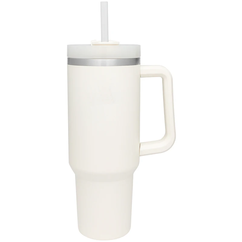 Quencher 40 oz Tumbler with Handle, Straw & Lid