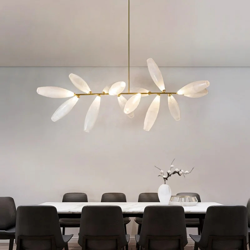 2022 New Design Simple Pendant Light Luxury Grape Chandelier for Living Room Bedroom Restaurant Hanging Light