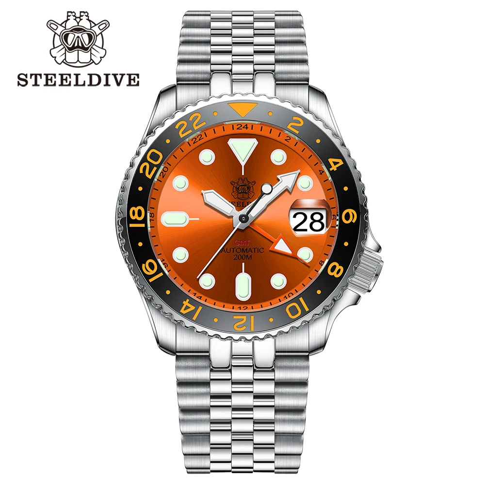 STEELDIVE SD1994 Men's Dive Watch - 42mm, 200M Waterproof