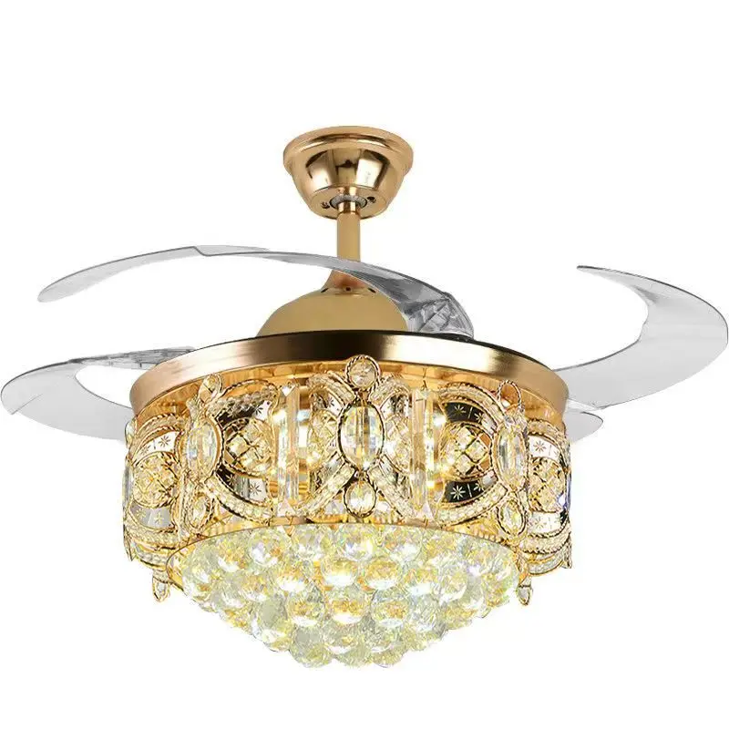 product factory price 42 inch matte black modern ceiling fan light for restaurants-0