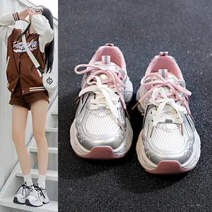 KT5055 2026 Women's Lightweight Running Shoes Soft Sole Breathable Women Sneakers Comfortable Soft Sole Sneakers