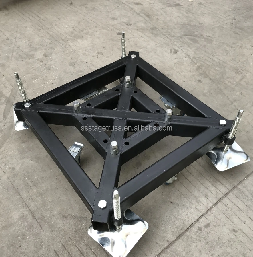 product iron base truss base plate for truss structure-7