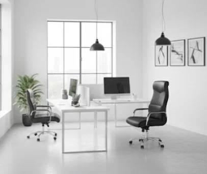 Modern Ergonomic Executive Leather Computer Chair with Adjustable Height 4
