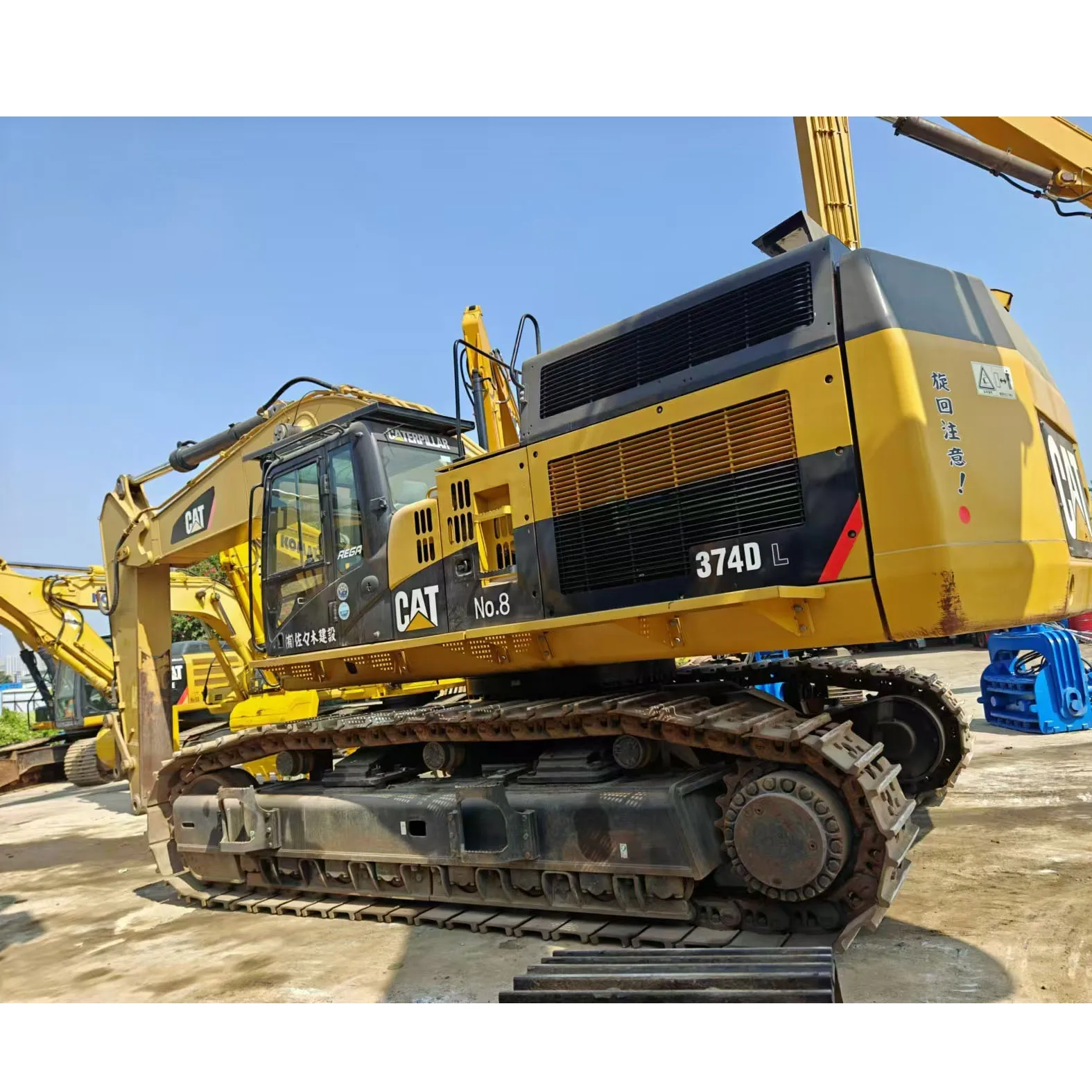 74 Ton CAT 374D Excavator - High Quality Second Hand