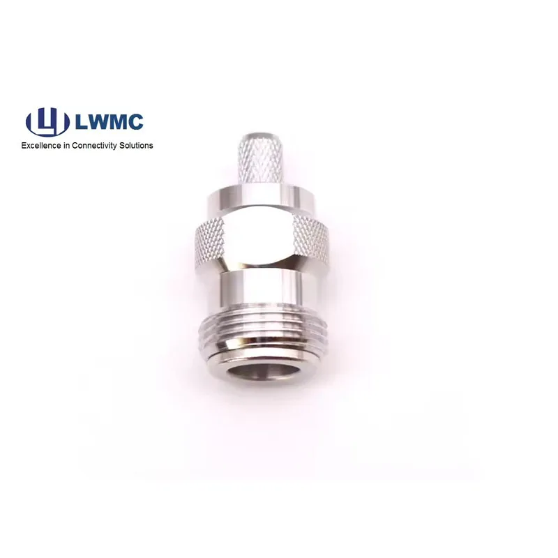 توصيل مصنع موصل RF محوري لنوع N أنثى/ذكر مستقيم للكابل LMR240/RG8 Mini