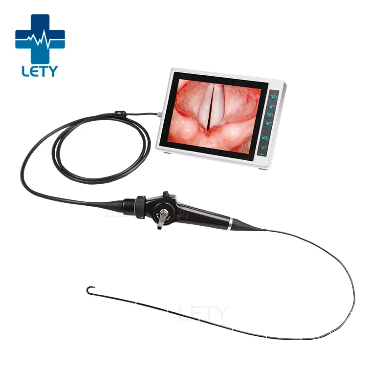 Flexible Video Laryngoscope Intubation Equipment electronic bronchoscope laryngoscope Laryngeal endoscope