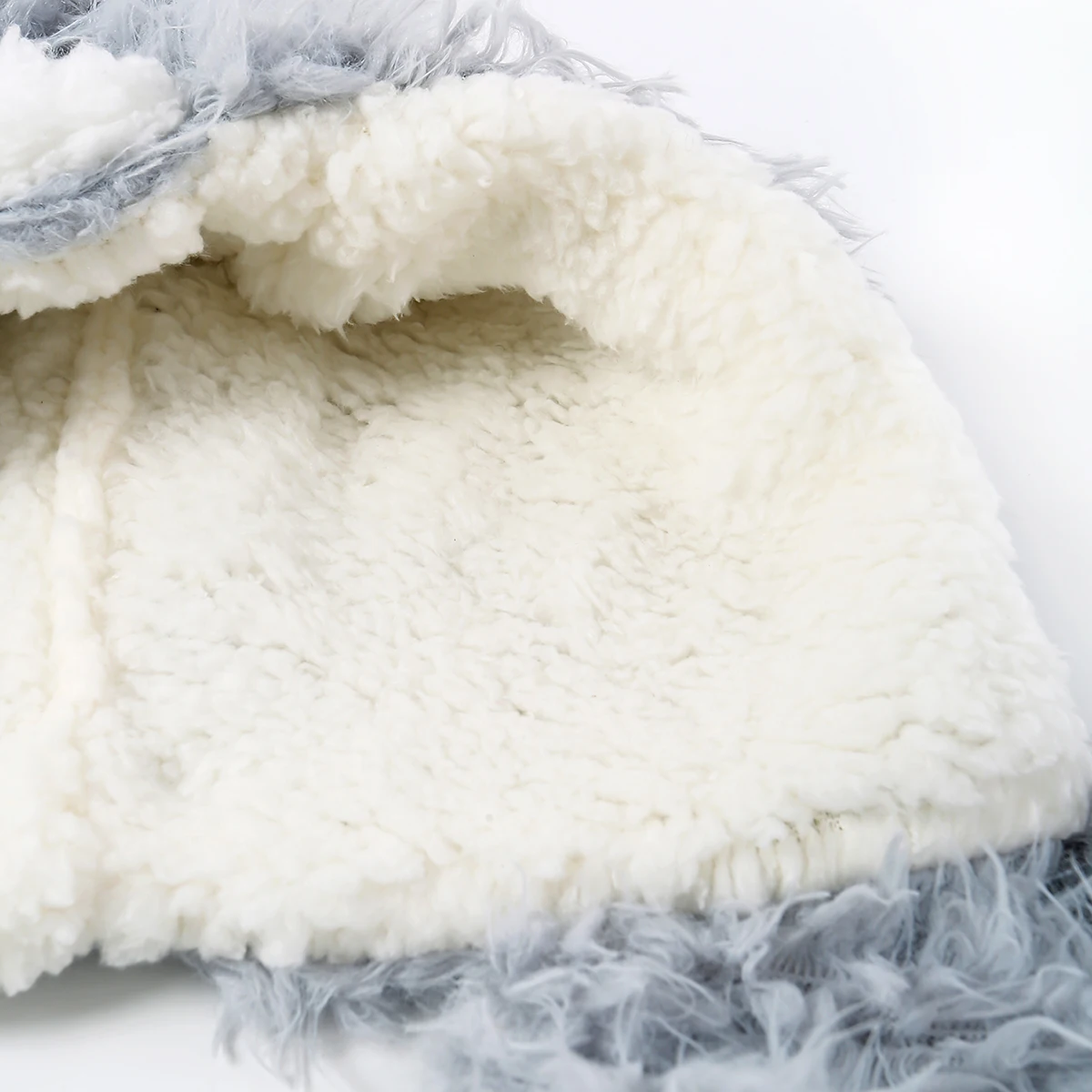 奥ゆかしい夜泣き婆Fuzzykon Rabbit long ear cap LXYZXZ Bunny Long Ears Funny Hat Fluffy Winter Cap Warm Knit