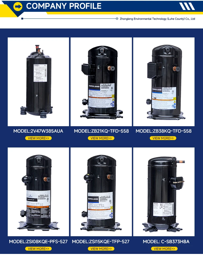 Sanyo C-SCP510H38B 5HP DC Scroll Compressor for Split Systems - detail 4