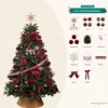 Burgundy velvet accessory bag 1.2-1.8 meters universal