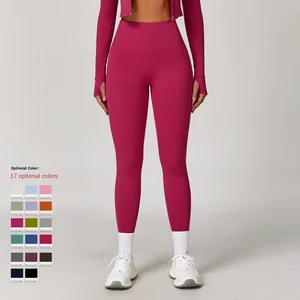 Women's Sports Pants High Waisted Yoga Leggings Naked Feel & Quick-Dry Tights Squat-Proof with Pockets Gym Sport Wear Pants