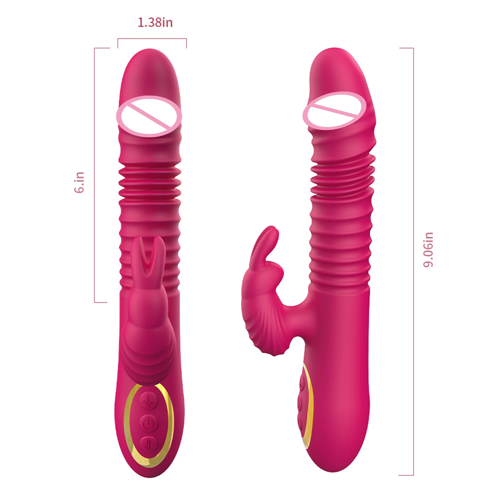 stoßender dildo Portable Fucking Machine: Stoßender Vibrator, schwarz main image 1
