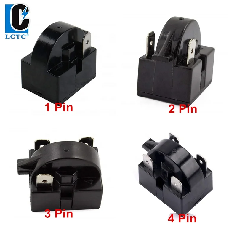 Refrigerator Freezer Compressor 4 Pins PTC Start Relay Universal Ptc Relay Parts