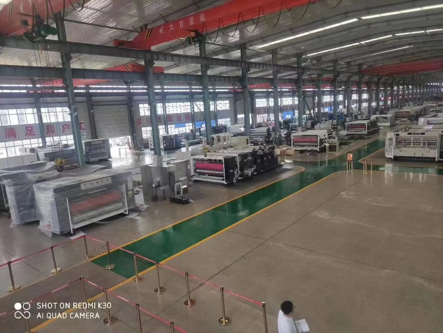 Automatic Corrugated Paperboard Small Pizza Box Folding Gluing Machine Corrugated Carton Box