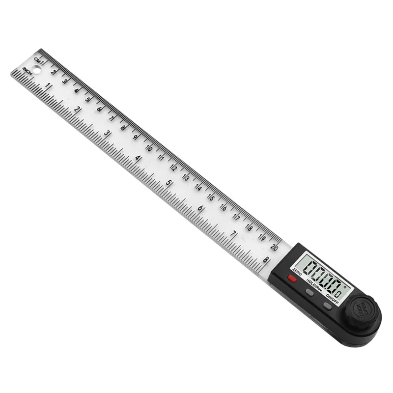 Digital Angle Ruler Digital Angle Finder Digital Protractor Angle Gauge  200mm No Battery
