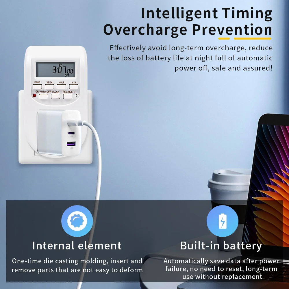 Wholesale AL-06 Digital Timer Smart Timer Socket Electronic Timer Time ...